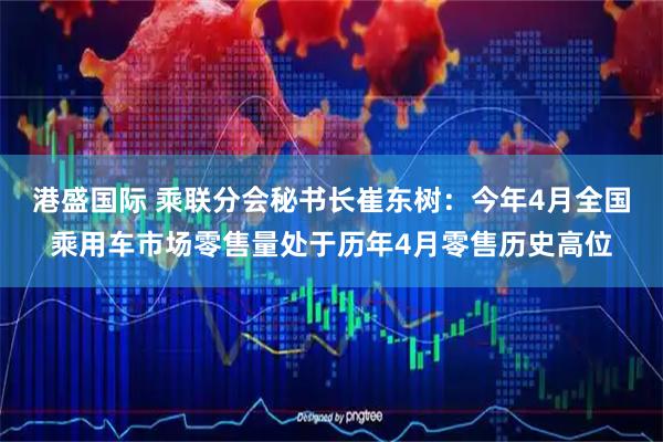 港盛国际 乘联分会秘书长崔东树：今年4月全国乘用车市场零售量处于历年4月零售历史高位