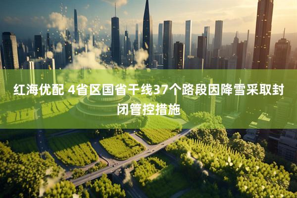 红海优配 4省区国省干线37个路段因降雪采取封闭管控措施