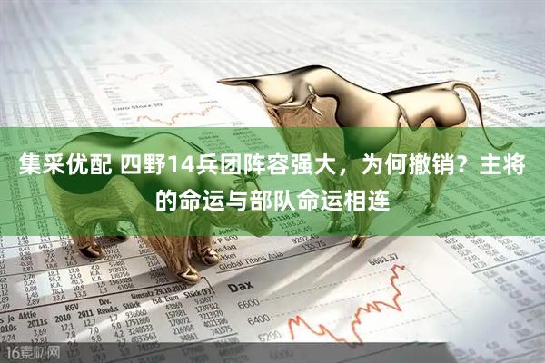 集采优配 四野14兵团阵容强大，为何撤销？主将的命运与部队命运相连